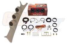 Glowshift Boost1500f Egtfuel Press Gauges Tan Pod Fits 99-07 Ford Super Duty Glowshift Boost1500f Egtfuel Press Gauges Tan Pod Fits 99-07 Ford Super Duty