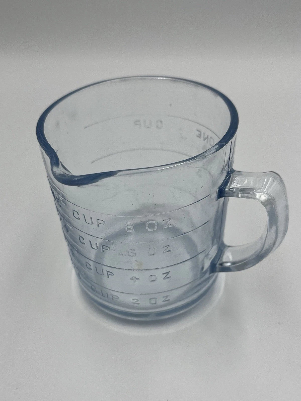 Vintage Fire king 1 Cup measuring Cup Light Blue