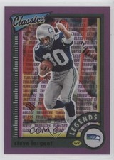 2022 Classics Timeless Tributes Premium Edition Purple 27/35 Steve Largent 1g5h