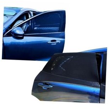 4Pack car Side Window Sunshade,100 coverager Privacy Curtains,Breathable