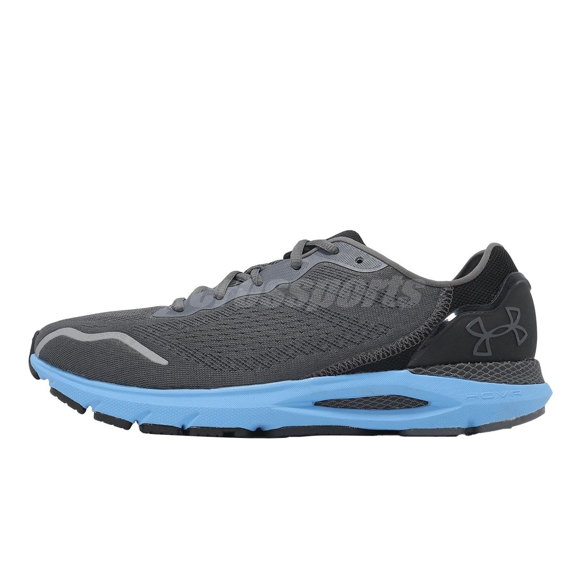 Under Armour HOVR Sonic 6 UA Grey Blue Men Road Running Shoes