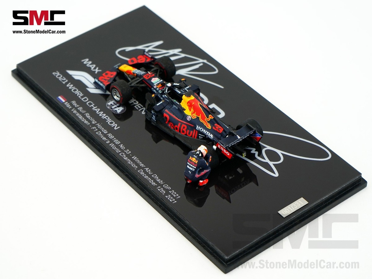 Red Bull RB16B Max Verstappen Abu Dhabi GP 2021 F1 World Champion