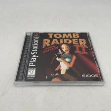 Tomb Raider II PS1 PlayStation 1 Complete W/ Manual CIB Tested