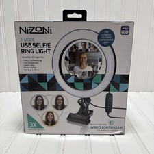 Nizoni 3 Mode Usb selfie ring light new