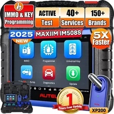 2025 Autel MaxiIM IM508S XP200 Advanced Diagnostic Scanner &Key Programming Tool