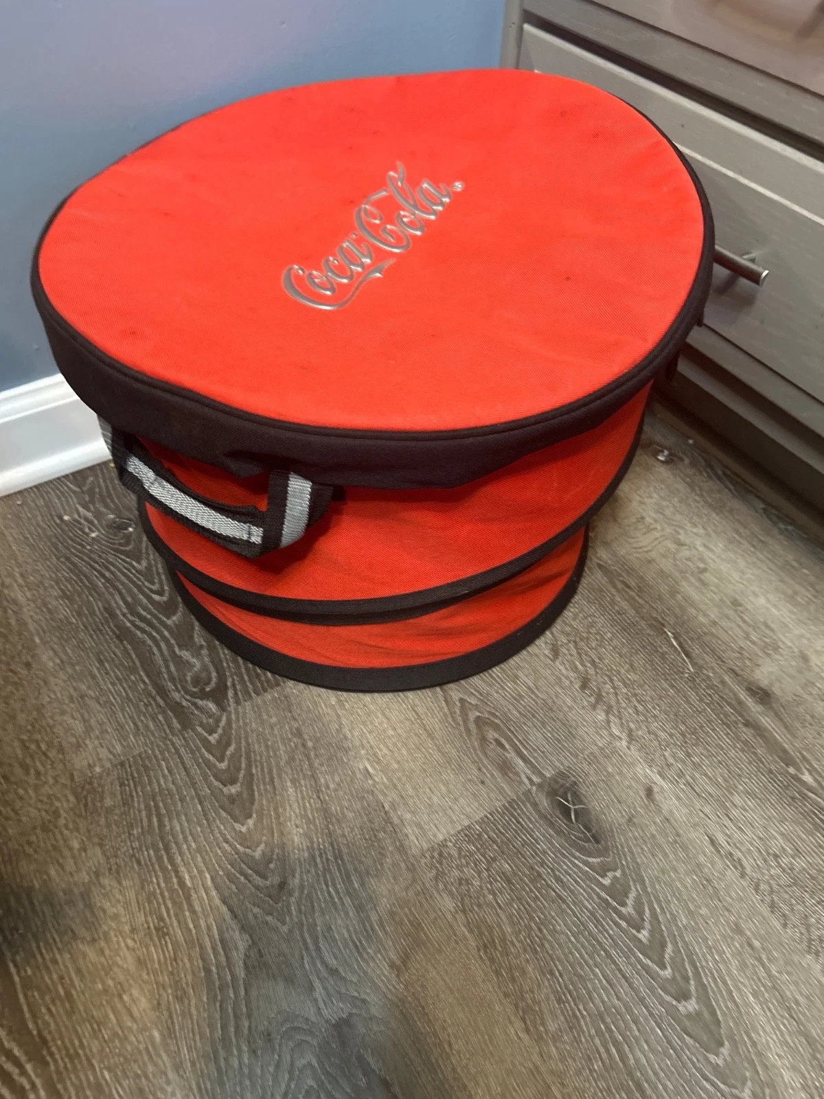 Vintage Red Collapse Coca Cola Soft Cooler