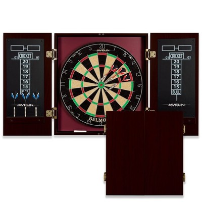 EastPoint Sports Official Size Dart Board Cabinet Set- Easy-Assembly & Complete