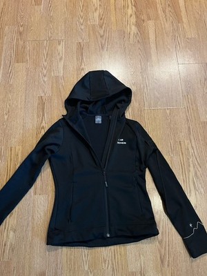 Eider MENDY W JKT Women s Black Softshell Hooded Full Zip Jacket, 36 Ski