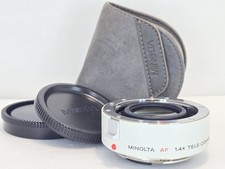Near MINT Minolta AF 1.4x Tele Converter II APO A Mount w/ Caps from Japan