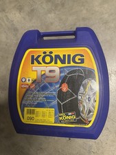 catene da neve mai usate marca Konig T9 