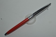 Paper Mate PROFILE #1 SLIM Grip Ball Pen Red Barrel Fluted Cap Made In USA 1980s