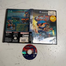 I-Ninja (Nintendo GameCube, 2003) Namco Slash Action & Platformer Video Game