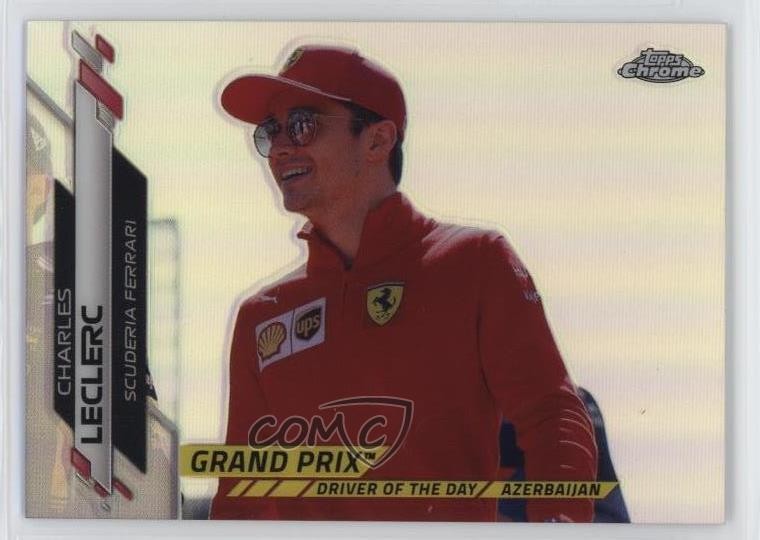 その他 2020 topps chrome f1 CHARLES LECLERC 2020 TOPPS CHROME F1 CHARLES LECLERC#F1A-CL GOLD WAVE REF