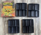 VTG! 1988 TMNT Ninja Turtles Figure Collectors Carrying Case with 4 TRAYS! EUC!!