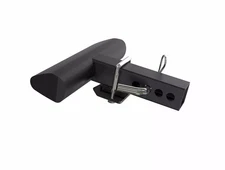 Black Horse Blade Rear Black Bumper Guard Hitch Step Fits - 12" Long
