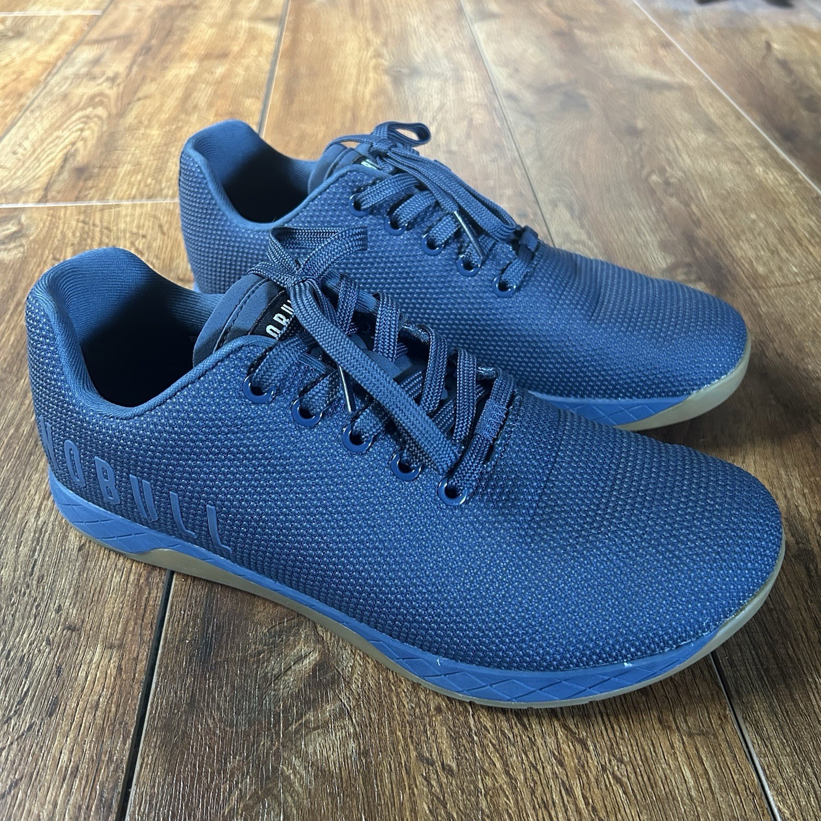 SAOLA Scarpe da sollevamento NoBull Superfabric blu navy CrossFit US uomo 9 5 donna 11