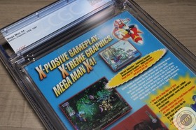CGC 9.6 A - Mega Man X4 Sega Saturn 1997 NEW! - ULTRA RARE!
