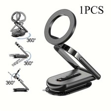 Mult-Angle Precision Magnetic Car Mount for 360 Rotatable Magnetic Phone Viewing