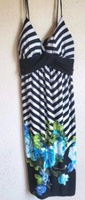 Vintage Floral Spring & Summer Party or Cruise Dress, Size M