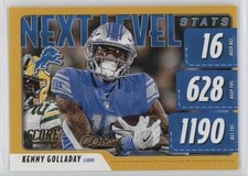 2020 Score Next Level Stats Gold Kenny Golladay #NLS-KG 12hh