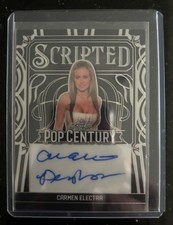 CARMEN ELECTRA 3/3 Leaf Metal Pop Century Inscribed
