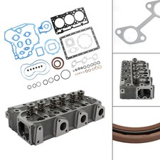 Complete Cylinder Head & Full Gasket Kit Compatible With Kubota D1105 Engine