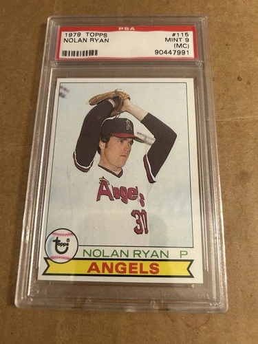 1979 TOPPS NOLAN RYAN HOF #115 PSA 9 MC MINT