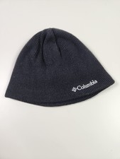Columbia Beanie Omni Heat Thermal Reflective Fleece Lined Unisex OS Black Knit