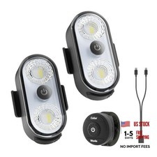 Wireless LED Lights for CarPCS- Button and Remote Control Interior Ambient 2