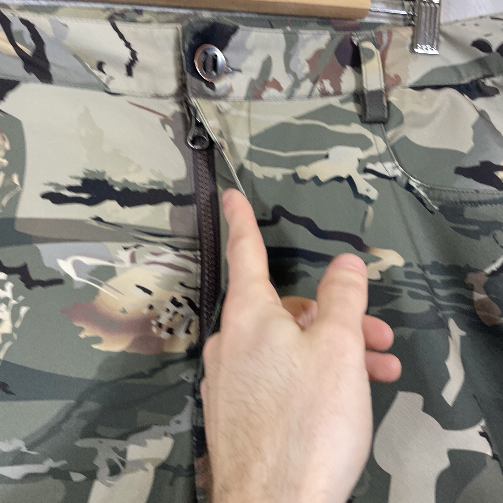 Under Armour Pants Mens 38x32 Storm Hardwoods STR Camo Stretch Soft *worn* thumbnail 14