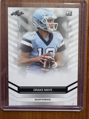 Leaf 2023 Draft Drake Maye #B2-4 Rookie Football Card NCAA North Carolina