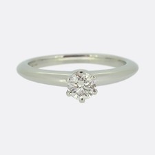 Tiffany & Co. 0.33ct Diamond Engagement Ring