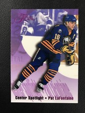 1994-95 Flair #5 Pat LaFontaine Center Spotlight Buffalo Sabres