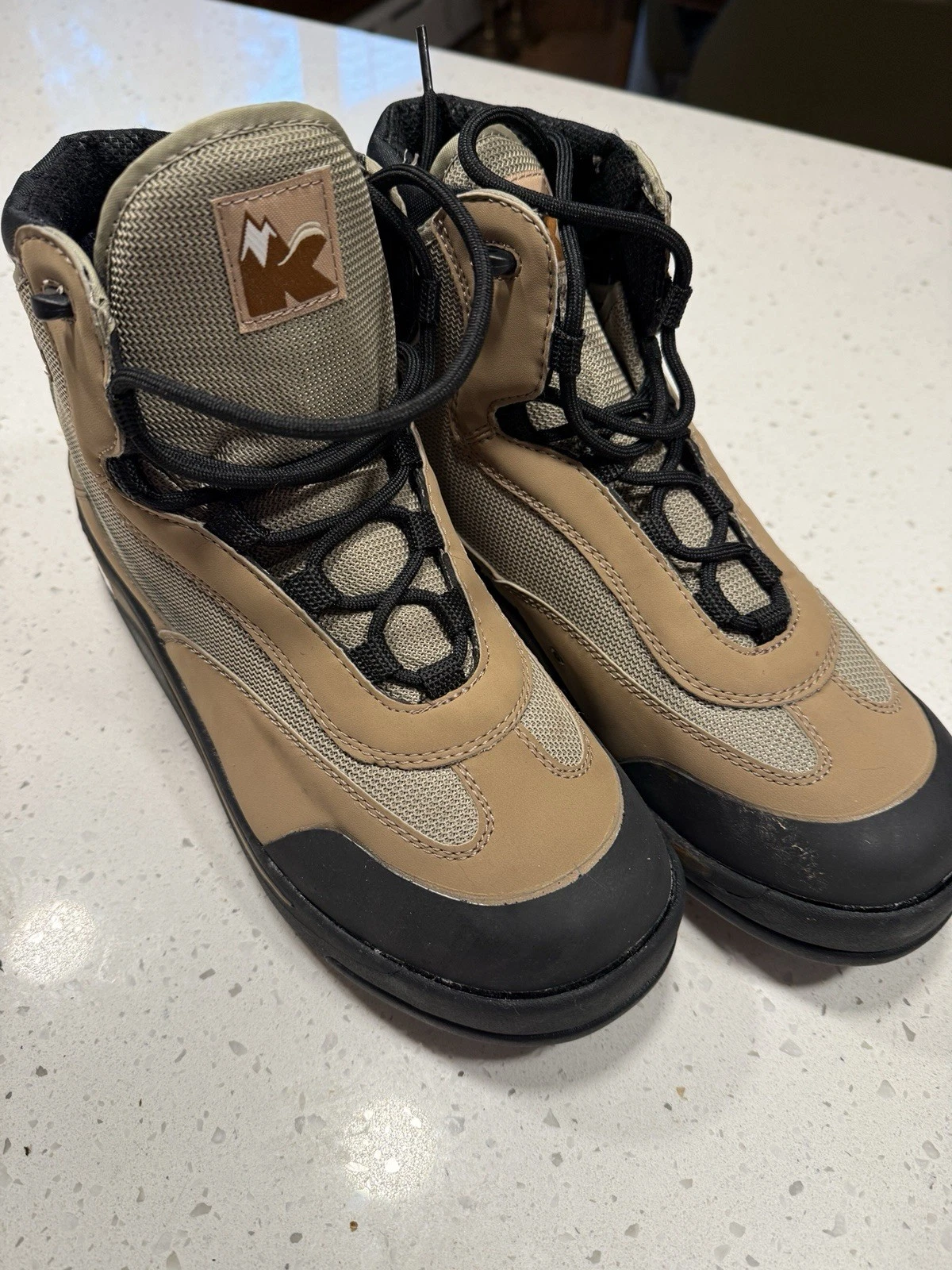 Korkers Wading Boot, Never Worn Felt Sole And Hiking Sole