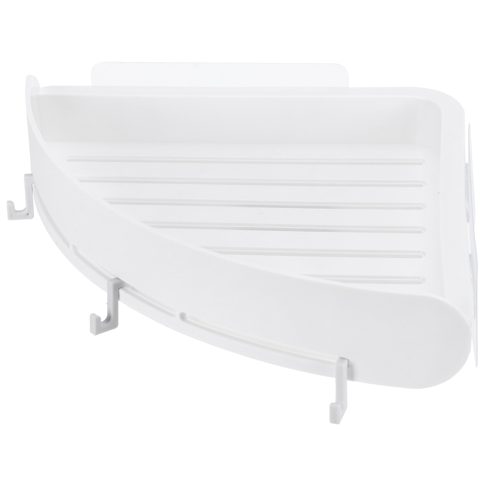 Hot No Punching Bathroom Shelf Organizer With Hook For Shower Accessories