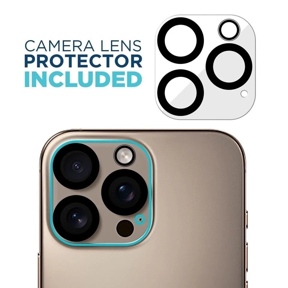 Tech Armor Ballistic Glass Screen Protector for iPhone 16 Pro Max - 3 Pack - Image 2 of 4