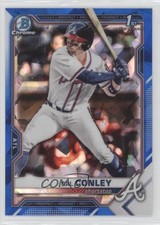2021 Bowman Chrome Draft Sapphire Edition Cal Conley #BDC-70 0u46