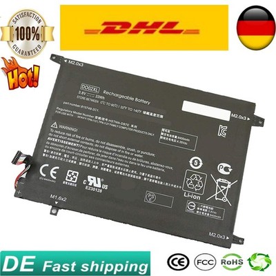 Akku Ersatz für HP DO02XL 810749-2C1 HSTNN-DB7E DO02033XL HSTNN-LB6Y TPN-I121