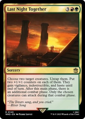 MTG - Last Night Together - Doctor Who - Magic the Gathering