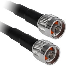 POWERTEC 10M Lshf-400 N-Male To N-Male