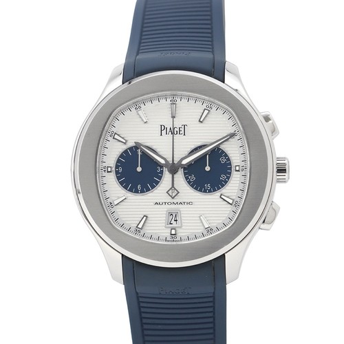 PIAGET Polo Chronograph Limited Edition 888 pieces 42mm Stainless Steel/Rubb...