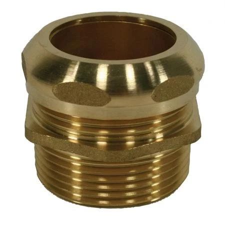 Jones Stephens T76150 1-1/2 in MIP x 1-1/2 in OD Brass Waste Connector - Picture 3 of 8