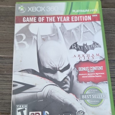 WB Games Batman: Arkham City GOTY Edition Platinum Hits Xbox 360 T NTSC-U/C