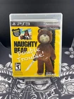 Naughty Bear Double Trouble CIB (Sony PlayStation 3, 2012) RARE w/ Manual TESTED