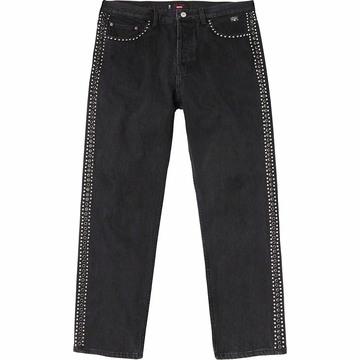 新品未使用 supreme Regular Jean 32 black Supreme Regular 32 Size Jeans for Men for sale | eBay
