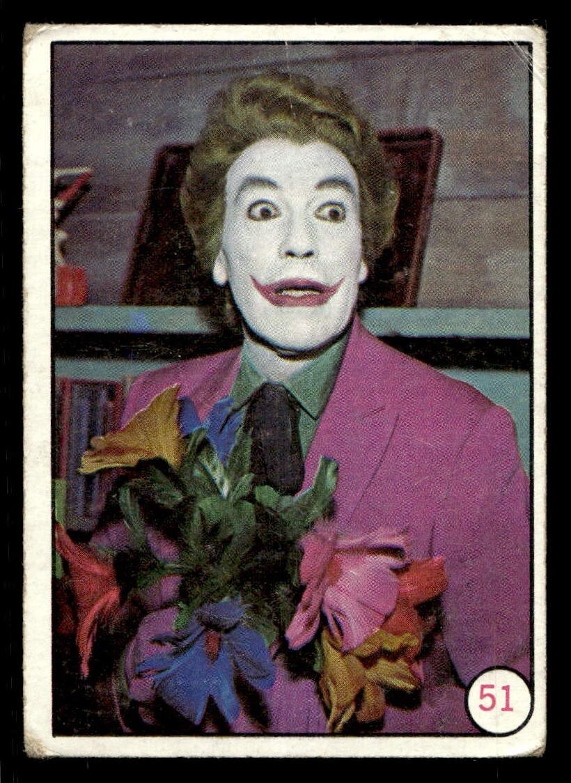 1966 Topps Batman Bat Laffs #51 The Joker