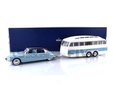 NOREV 1/18 - CITROEN DS 19 + CARAVANE HENON  - 1959 181760