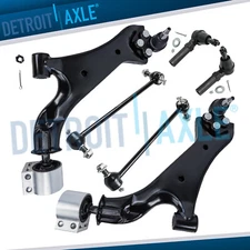 6pc Front Lower Control Arm w/Ball Joint Sway Bar for 2010-2017 Equinox Terrain