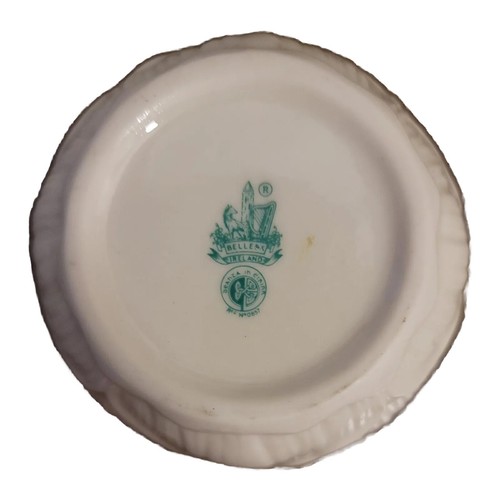 Ciotola per piatti vintage Beautifu Belleek porcellana terzo motivo giglio marca nera - Foto 3 di 7