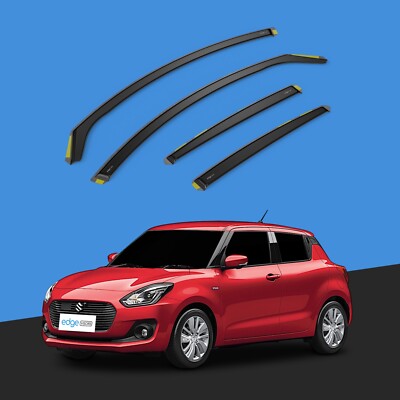 Suzuki Swift MK4 2017-2023 5 Door Hatchback Wind Deflectors Visor Guards 4pc